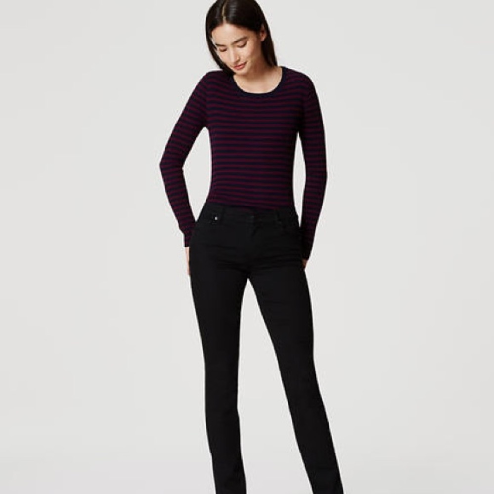 Ann Taylor loft modern straight leg jeans